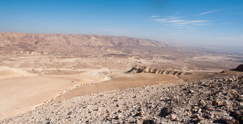 Aerial view of landscape against sky