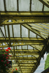 Low angle view of bridge