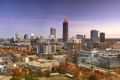 Atlanta georgia downtown city skyline
