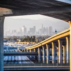 Skyscrapers in city