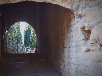 Interior of old building