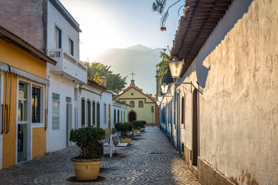 Street amidst buildings in city