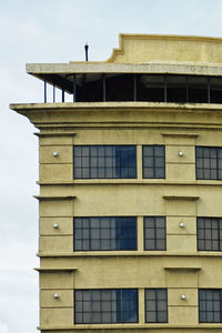 Low angle view of built structure against sky