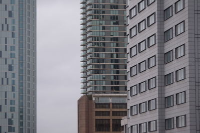 Low angle view of modern building