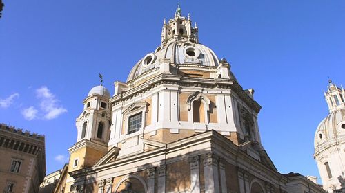 Low angle view of old building