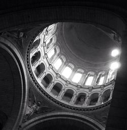 Low angle view of ceiling