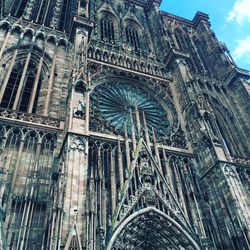 Low angle view of cathedral