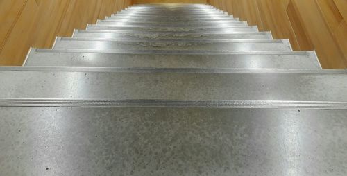 Steps in sunlight