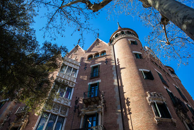 Low angle view of building against sky