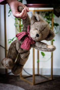 Close-up of stuffed toy