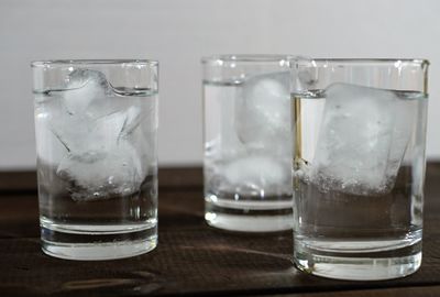 Close-up of drink on table