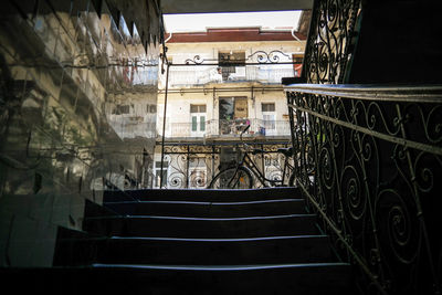 Staircase leading towards house