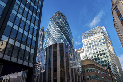 30 st mary axe a commercial skyscraper in london's financial district