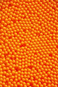 Full frame shot of orange balls