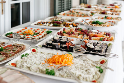 Close-up of food in plate