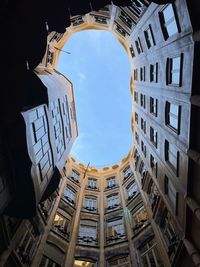 Low angle view of building against sky