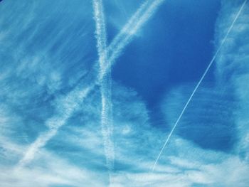 Low angle view of sky