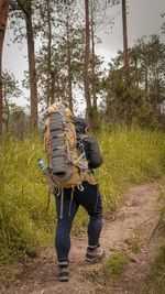 A young man goes to the top of mount merbabu, which is in the city of magelang, central java