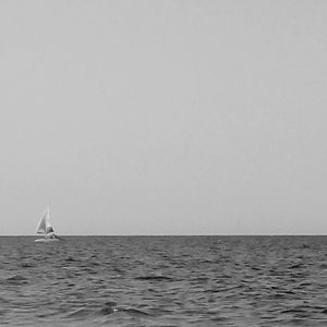 Sailboat in sea