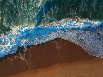 Panoramic view of beach