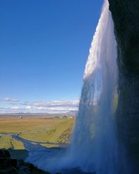 Panoramic view of land against sky