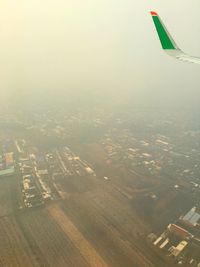 Aerial view of city