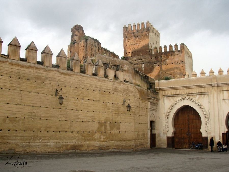 VIEW OF OLD RUINS