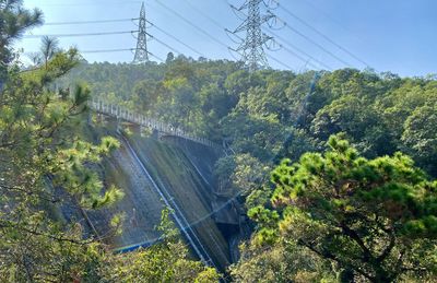 Scenic view of bridge against sky