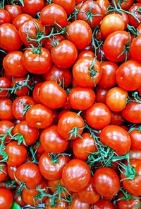 Full frame shot of tomatoes