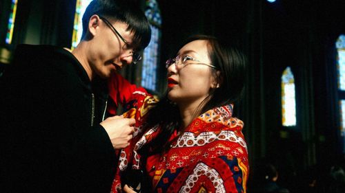 two people