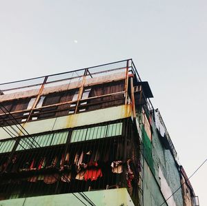 Low angle view of built structure