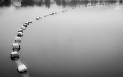 Close-up of water in lake