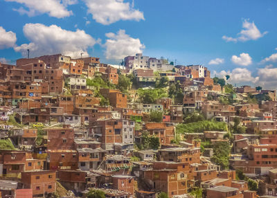 View of buildings in city