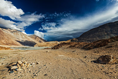 Nubra valley in himalayas. ladakh, india