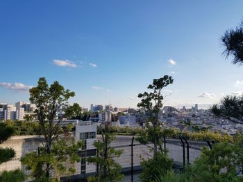 Cityscape against sky