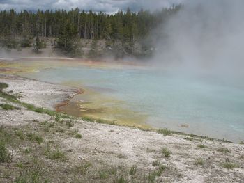 Grand prismatic spring, yellowstone national park, wyoming 