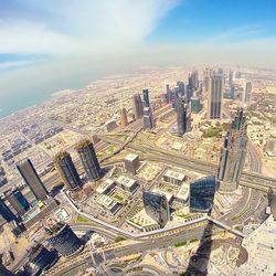 Aerial view of cityscape