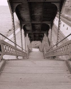 Interior of bridge