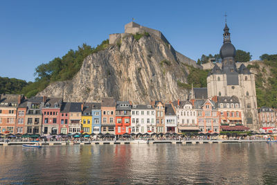 Buildings at waterfront