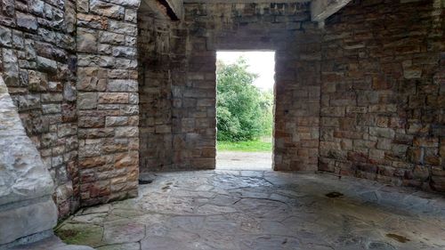 Entrance of old building