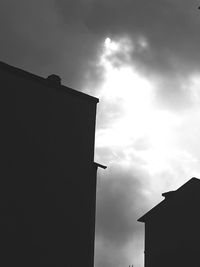 Low angle view of building against sky