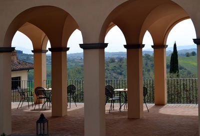 Corridor of building