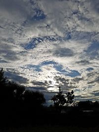 Scenic view of landscape against cloudy sky