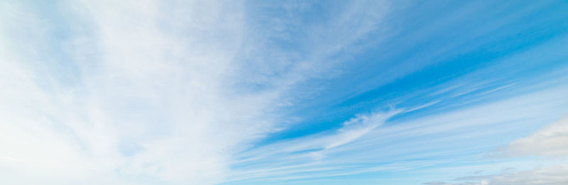 Low angle view of clouds in sky