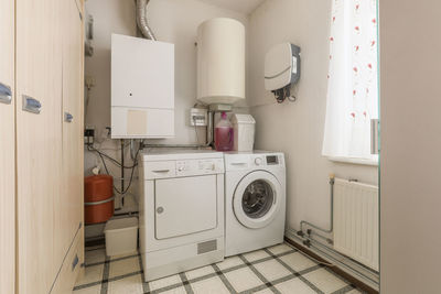 Interior of bathroom