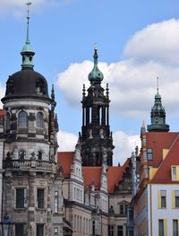 Low angle view of cathedral against sky