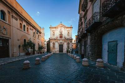 View of historic building against sky