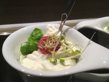 Close-up of salad in bowl