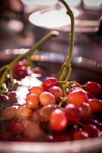 Close-up of strawberries