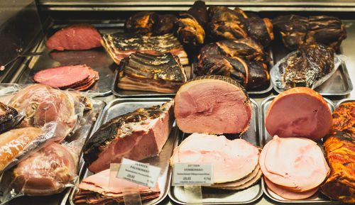 Close-up of food for sale